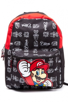 Nintendo Rucksack Black Super Mario