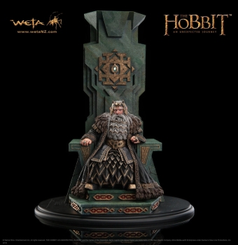 Der Hobbit Eine unerwartete Reise Statue 1/6 König Thror auf seinem Thron 46 cm