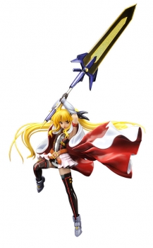 Magical Girl Lyrical Nanoha The Movie 2nd A´s Statue 1/7 Fate Testarossa Blaze Form Full Drive 30 cm