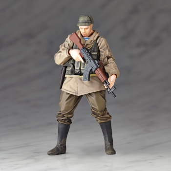 Metal Gear Solid V The Phantom Pain Actionfigur Micro Yamaguchi rmex-002 Soviet Army Soldier 13 cm