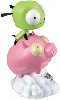 Invader Zim Statue Gir on Pig 23 cm