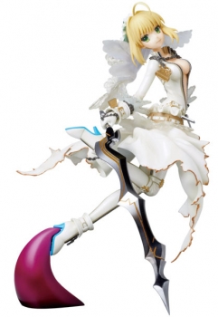 Fate/Extra PPP Statue 1/8 Saber Bride 22 cm