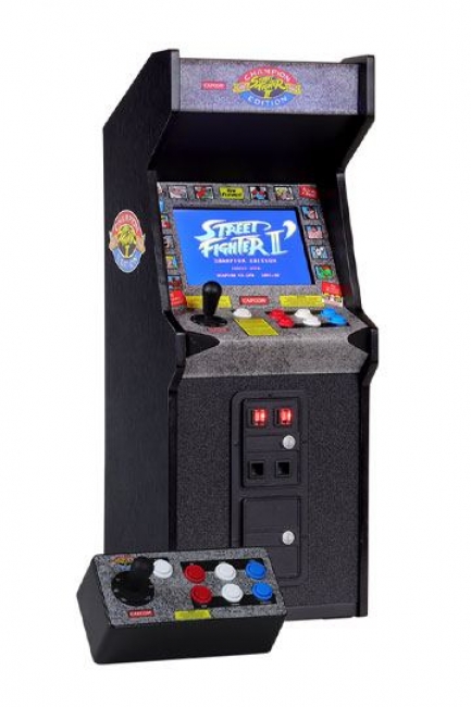 Street Fighter Mini Cabinet Arcade Automat 1 6 Street Fighter Ii Cham