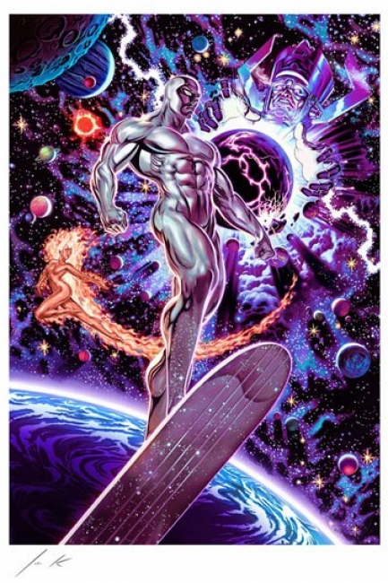 Marvel Comics Kunstdruck Heralds of Galactus 46 x 56 cm ...