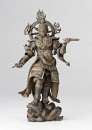 Takeya Takayuki Buddhist Actionfigur Revoltech Takeya No. 002 Komokuten Wooden Color Vers. 13 cm