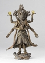Takeya Takayuki Buddhist Actionfigur Revoltech Takeya No. 003 Ashura Wooden Color Vers. 14 cm