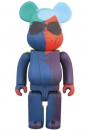 Andy Warhol Be@rbrick Figur 1000% Andy Warhol Silkscreen Ver 70 cm