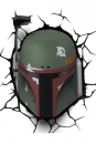 Star Wars 3D LED Leuchte Boba Fett
