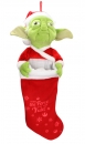 Star Wars Plüsch-Weihnachtsstrumpf mit Sound Yoda 60 cm