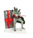 Star Wars Weihnachts-Figur Boba Fett Santa Claus 20 cm