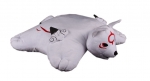 Okami Plüschkissen Wolf 25 cm