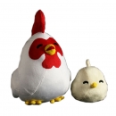 Harvest Moon Plüschfiguren Doppelpack Huhn & Küken 38 cm