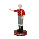 Monty Python Shakems Wackelfigur mit Sound Lumberjack 18 cm *Englische Version*