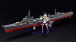 Kantai Collection PLAMAX Plastic Model Kit 1/350 Destroyer & 1/20 Kanmusu Shimakaze