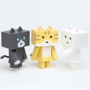 Yotsubato! Minifiguren 6 cm Nyanboard 3er-Pack Sweet Set