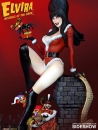 Elvira Mistress of the Dark Maquette Elvira Scary Christmas 46 cm