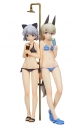 Strike Witches 2 PVC Statue 1/8 Sanya & Eila Swimsuit Ver. 23 cm