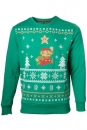 Nintendo Pullover Jumping Mario Christmas