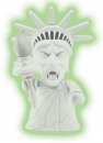 Doctor Who Vinyl Figur Titans Statue of Liberty Weeping Angel Glow-In-The-Dark 20 cm