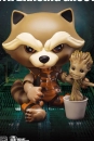 Guardians of the Galaxy Egg Attack Actionfigur Rocket Raccoon mit Dancing Groot 10 cm