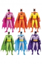 Batman Actionfiguren 6er-Pack Rainbow 17 cm