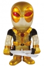 Marvel Comics Hikari Sofubi Vinyl Actionfigur Glitter Black & Gold Deadpool 19 cm