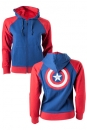 Captain America Girlie Kapuzenjacke Shield Logo