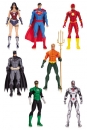 DC Comics Actionfiguren 7er-Pack Justice League of America 17 cm