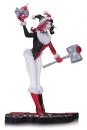 DC Comics Red, White & Black Statue Holiday Harley Quinn 18 cm