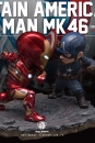 Captain America Civil War Egg Attack Statuen-Doppelpack Iron Man vs. Captain America 20 cm