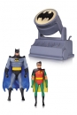 Batman The Animated Series Actionfiguren Doppelpack Batman & Robin with Bat-Signal 15 cm