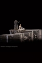 Der Hobbit Die Schlacht der Fünf Heere Dol Guldur Mini Diorama 1/30 The Palantír Courtyard 32x24 cm***