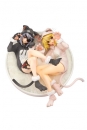 IS (Infinite Stratos) PVC Statue 1/7 Laura & Charlotte Nekomimi Pajamas 22 cm