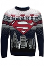 DC Comics Strickpullover Superman Christmas