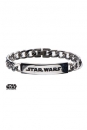 Star Wars Edelstahl-Armband Curb Chain Star Wars Logo
