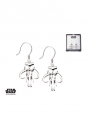 Star Wars Ohrringe Mandalorian Symbol (Sterling Silber)