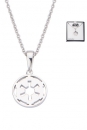 Star Wars Halskette Galactic Empire Symbol 46 cm (Sterling Silber)