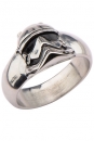 Star Wars Episode VII Edelstahl-Ring 3D Stormtrooper