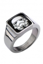 Star Wars Edelstahl-Ring Stormtrooper Square Top