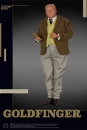 James Bond Goldfinger Collector Figure Series Actionfigur 1/6 Auric Goldfinger 30 cm