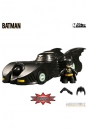 DC Universe Mini Mez-Itz Figur & Fahrzeug 1989 Batman Batmobile