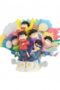 Osomatsu-san PVC Diorama Matsuno Brothers 14 cm