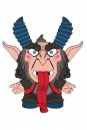 Krampus Vinyl Dunny Figur Krampus by Scott Tolleson 13 cm