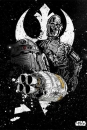 Star Wars Metall-Poster Star Wars Pilots Shuttle 68 x 48 cm