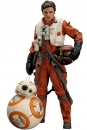 Star Wars Episode VII ARTFX+ Statuen 1/10 Doppelpack Poe Dameron & BB-8 7 - 18 cm