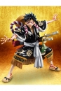 One Piece Excellent Model P.O.P. PVC Statue Monkey D. Ruffy Kabuki Edition Black 21 cm***