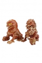 Myth & Legends Series XXRAY PLUS Figuren Doppelpack Foo Dogs (Terracotta) 20 cm