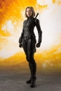 Avengers Infinity War S.H. Figuarts Actionfigur Black Widow & Tamashii Effect Explosion 15 cm