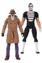 Doomsday Clock Actionfiguren Doppelpack Rorschach & Mime 18 cm