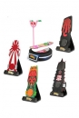 Zurück in die Zukunft II Schwebe-Modell 5er-Pack 1/6 Hover Boards 14 cm